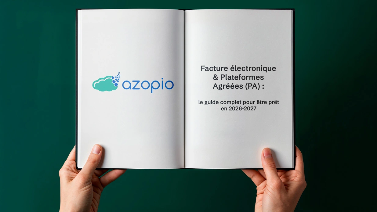 guide Azopio sur la facture électronique et les Plateformes Agréées 2026–2027
