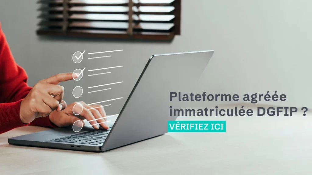 Verificação do registo da plataforma aprovada pela AP na DGFiP em 2026