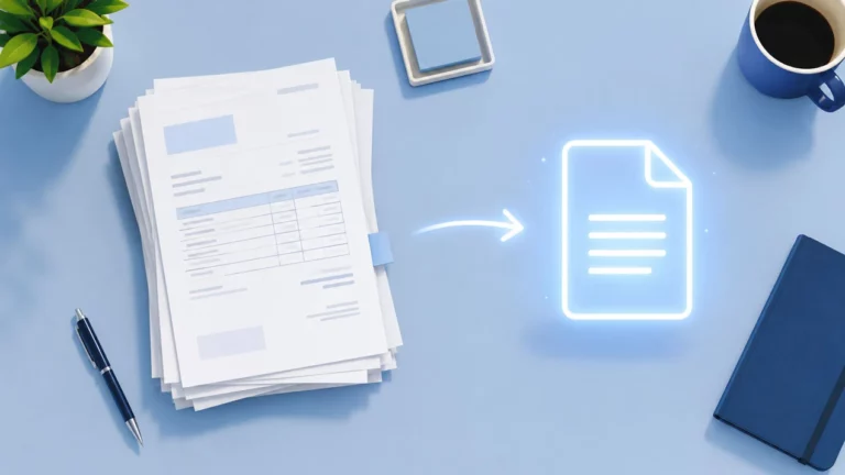 Transition de factures papier vers document électronique